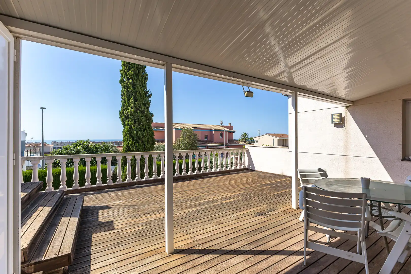 Terraza de Casa o chalet en venta en Cubelles con Aire acondicionado, Calefacción y Jardín privado