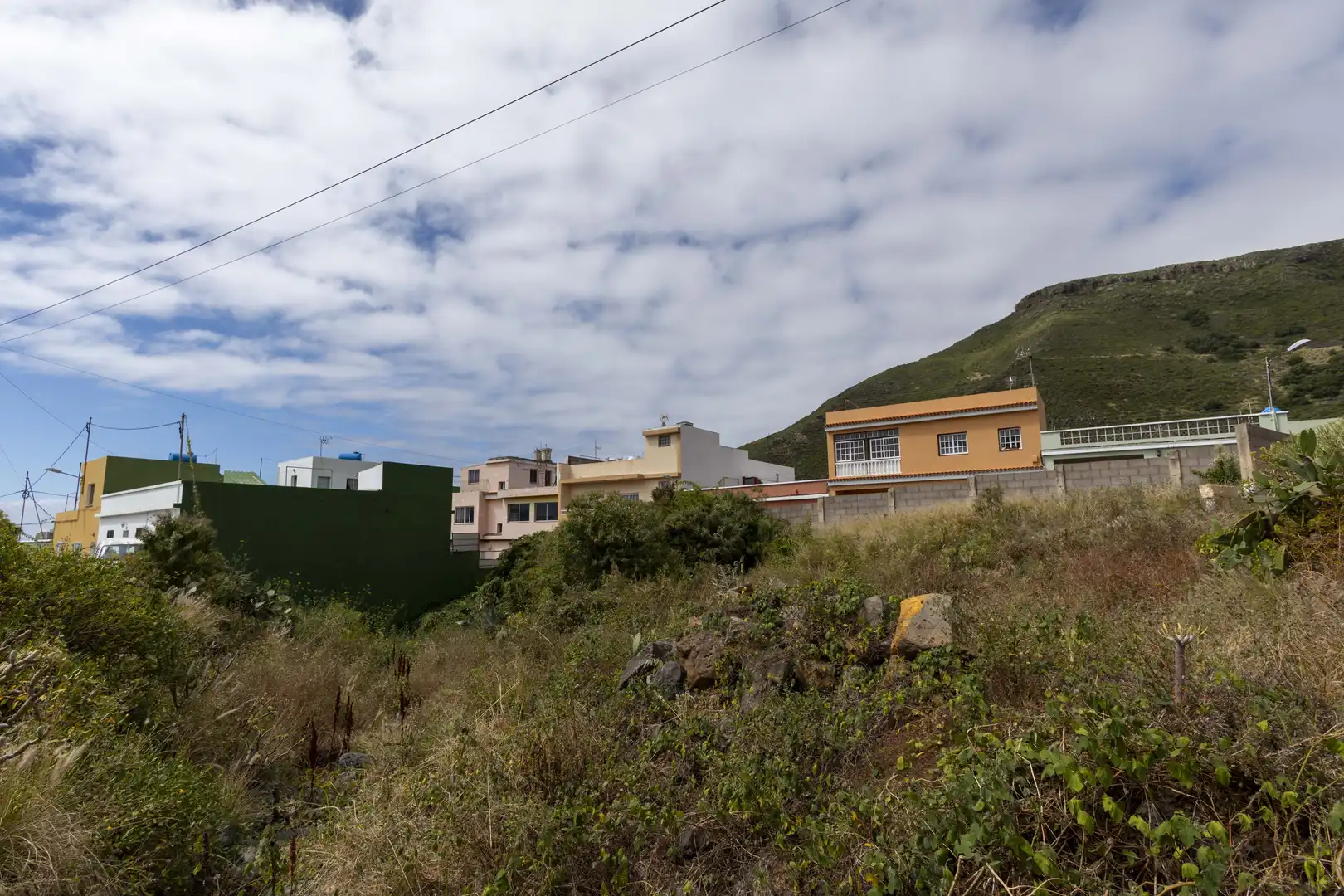 Vista exterior de Residencial en venda en San Cristóbal de la Laguna