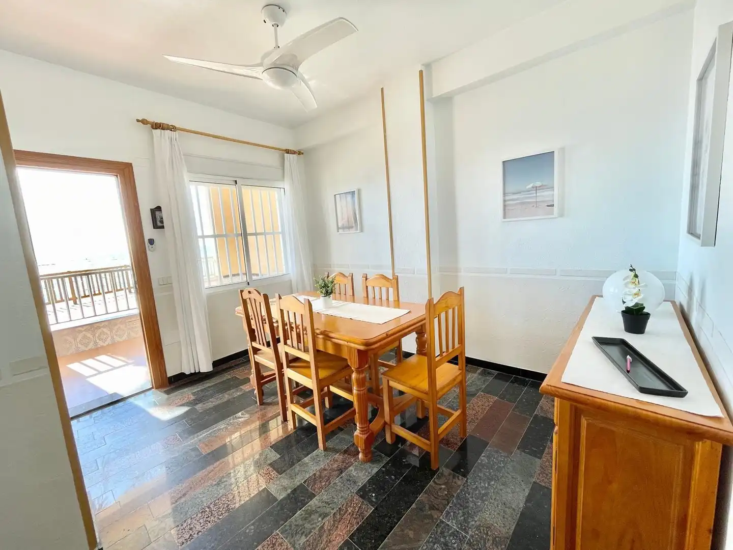 Comedor de Casa o chalet de alquiler en Pilar de la Horadada con Aire acondicionado, Calefacción y Terraza
