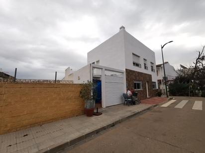 Exterior view of Single-family semi-detached for sale in Málaga Capital  with Furnished, Oven and Microwave