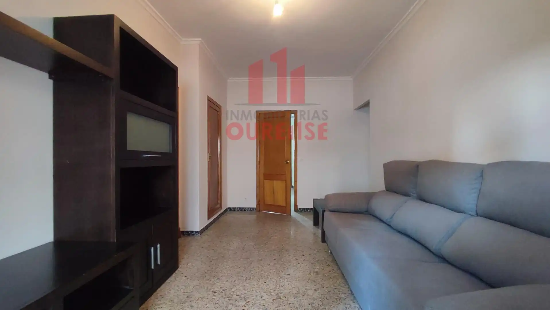 Wohnzimmer von Wohnung zur Miete in Ourense Capital  mit Heizung, Möbliert und Balkon