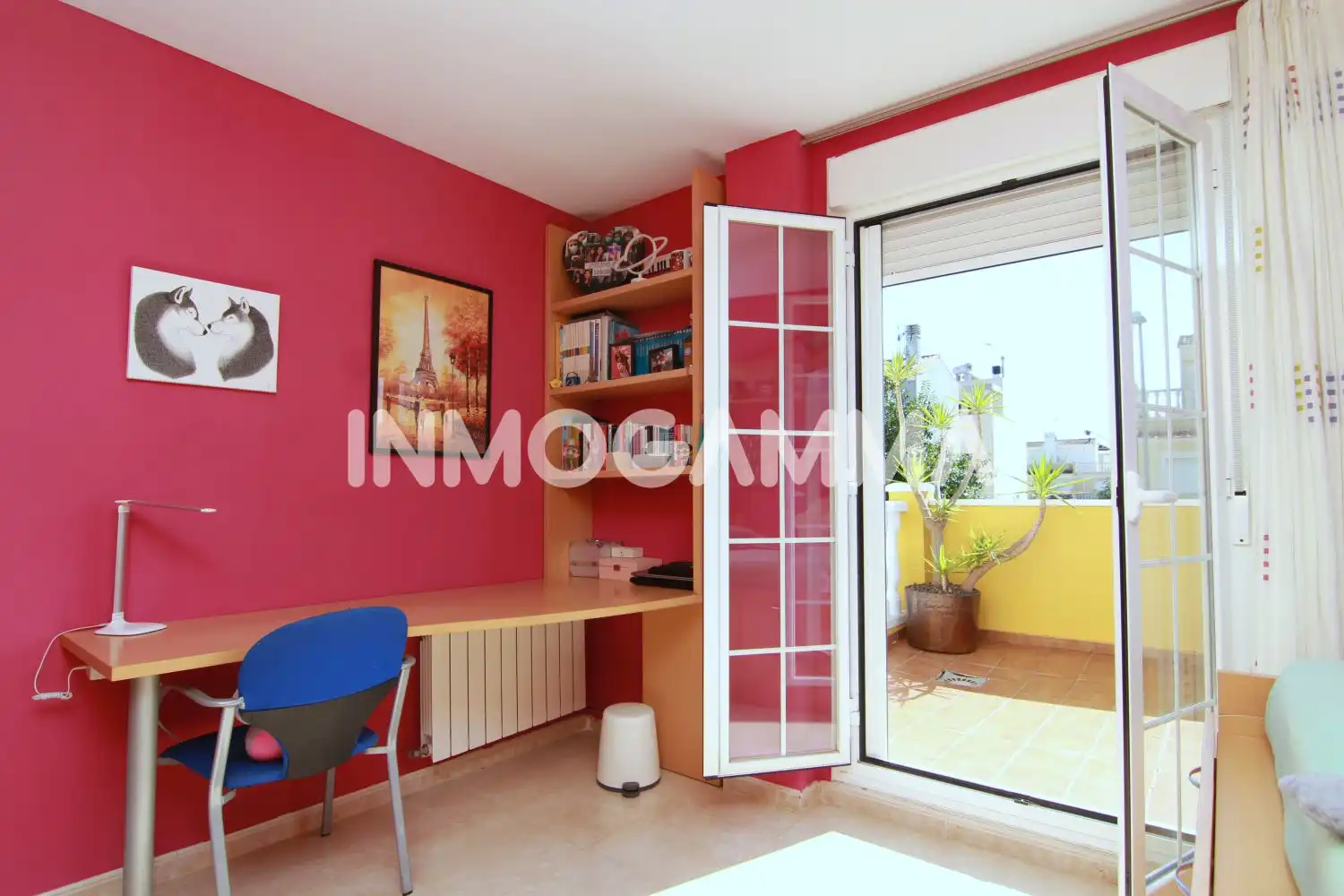 Habitación de Casa adosada en venta en Cullera con Terraza y Balcón