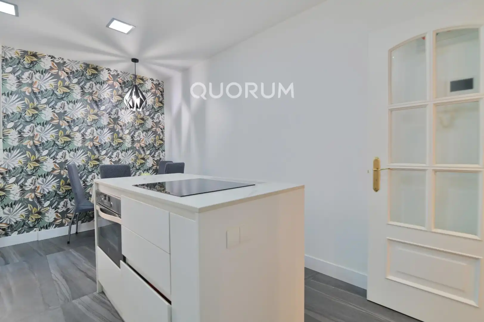 Cocina de Piso en venta en Bilbao  con Calefacción, Terraza y Amueblado