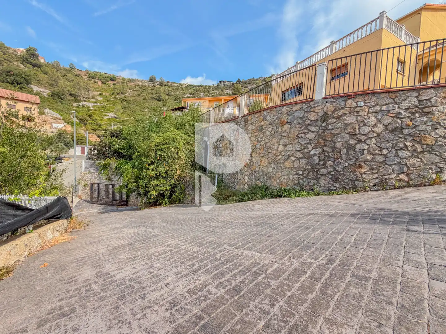 Exterior view of Houses for sale in Vallirana  with Air Conditioner, Private garden and Terrace