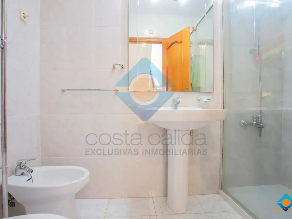Baño de Casa o chalet en venta en Mazarrón con Aire acondicionado, Jardín privado y Terraza