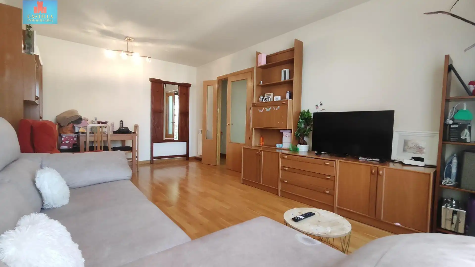 Sala de estar de Piso en venta en Ávila con Calefacción, Jardín privado y Trastero