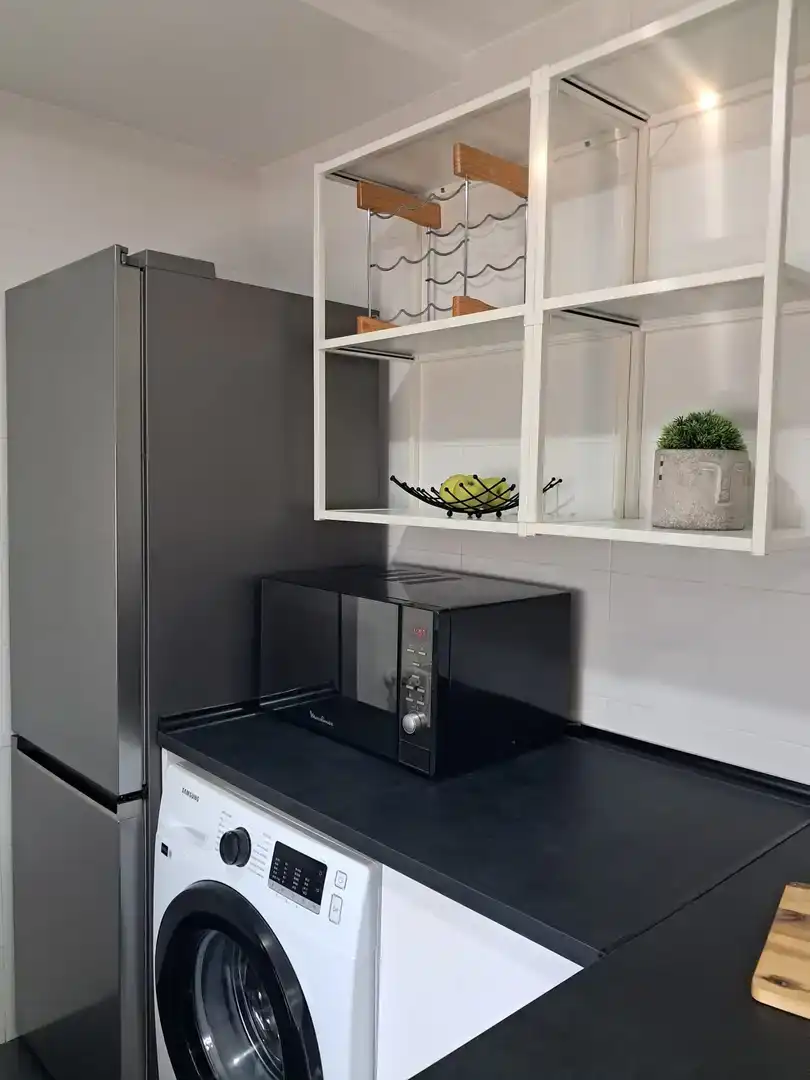 Küche von Wohnung zur Miete in Torrejón de Ardoz mit Klimaanlage, Privatgarten und Parkett