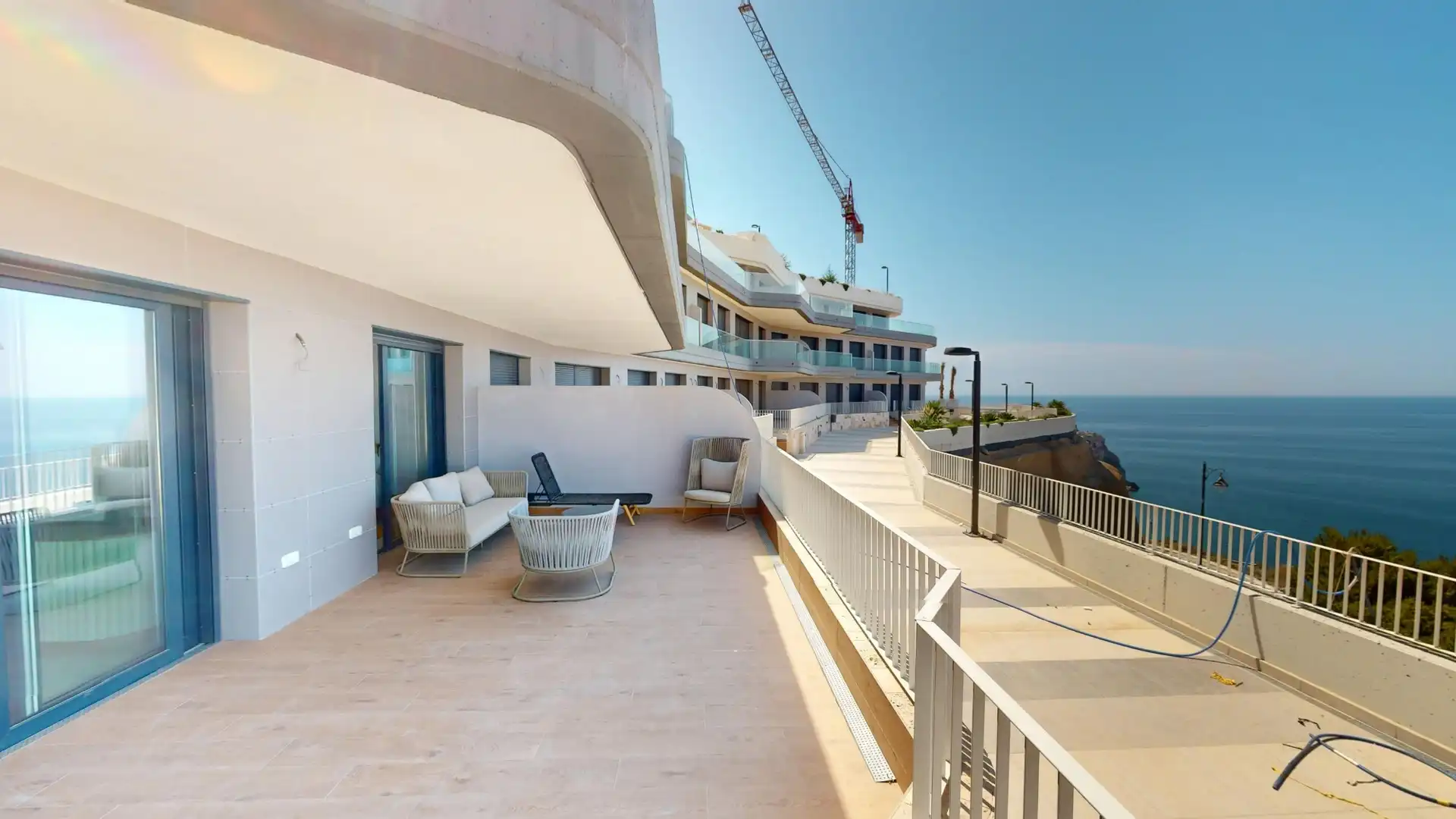 Terrasse von Dachboden zum Verkauf in Águilas mit Klimaanlage, Terrasse und Abstellraum