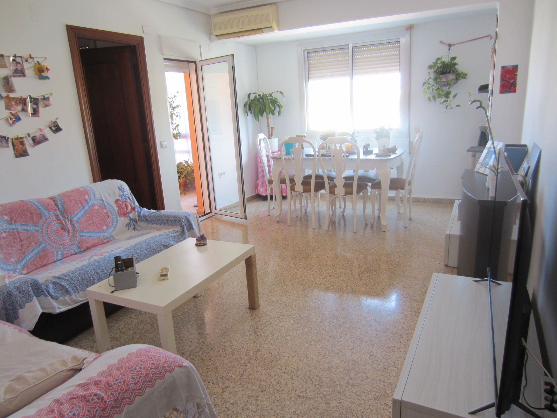 Sala de estar de Piso en venta en Puçol con Aire acondicionado, Calefacción y Terraza