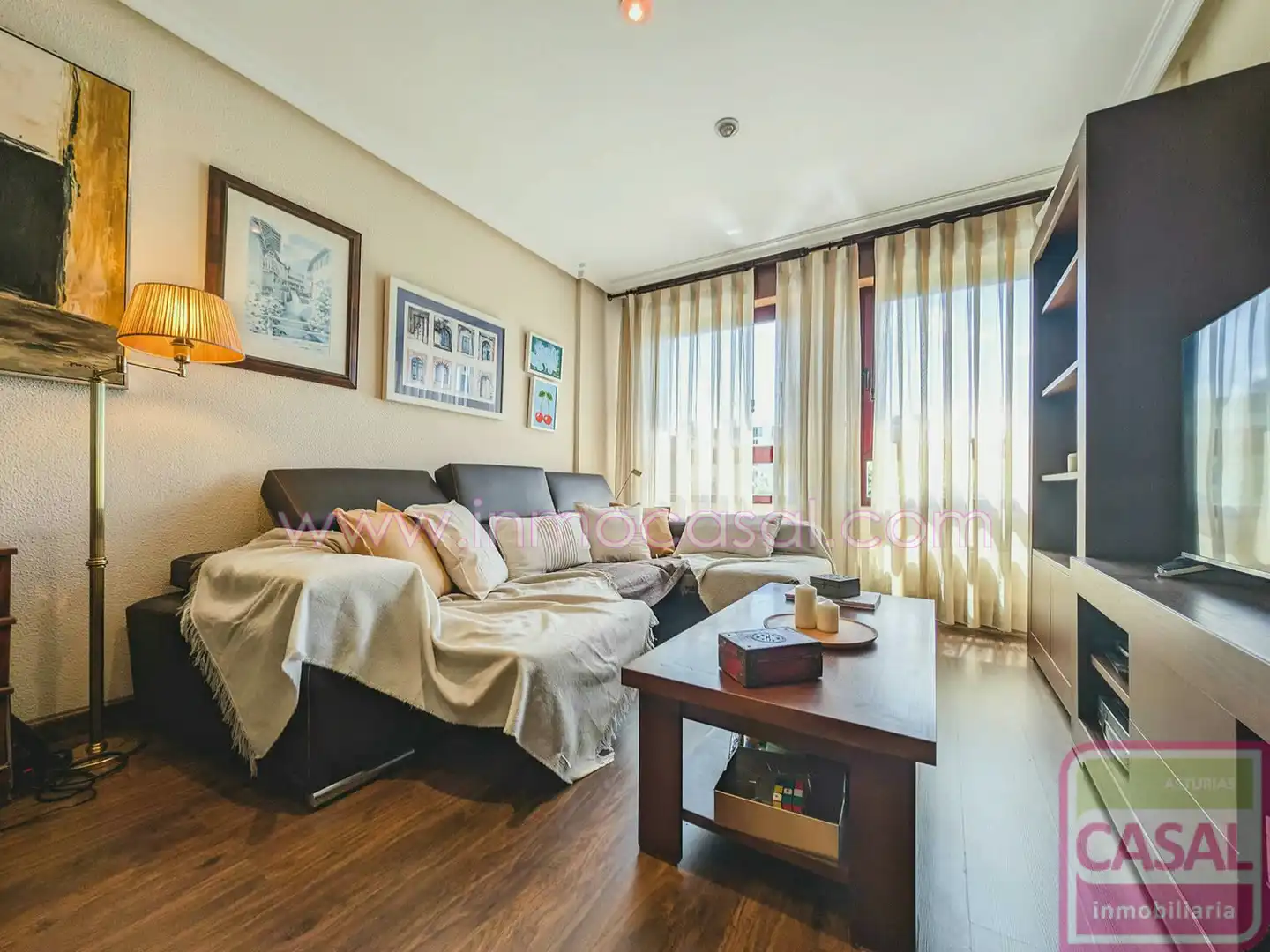 Wohnzimmer von Wohnung zum Verkauf in Oviedo  mit Heizung, Abstellraum und Möbliert