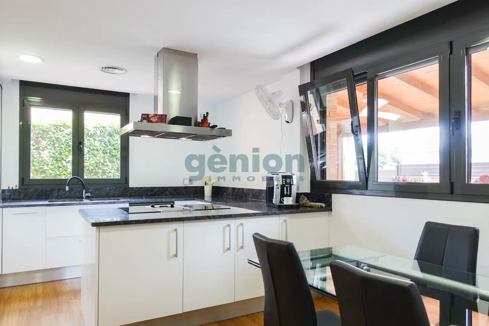 Kitchen of Houses for sale in Fornells de la Selva  with Private garden, Terrace and Swimming Pool