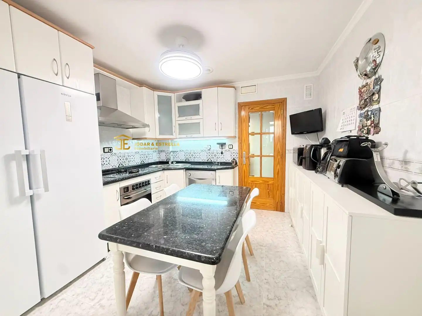 Kitchen of Flat for sale in Lorca  with Air Conditioner, Heating and Storage room