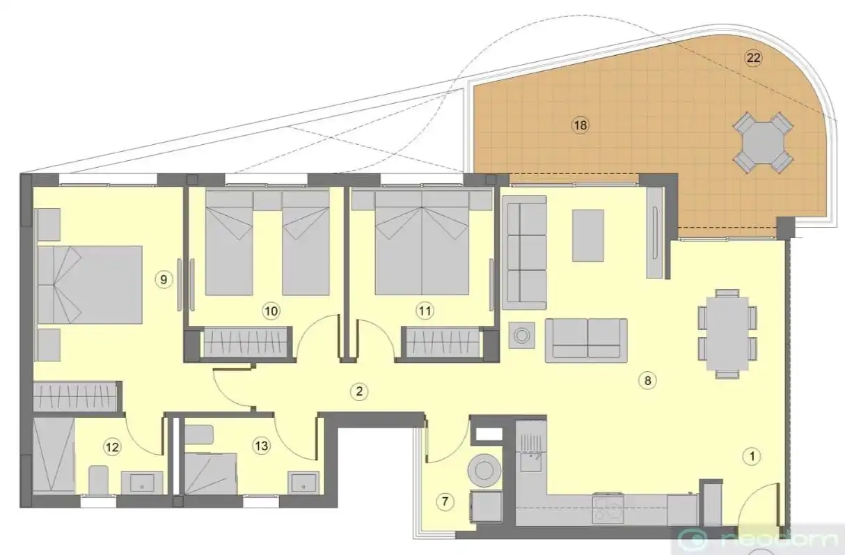 Wohnung mit Pool zum Verkauf in C. Pleamar, imagen 12