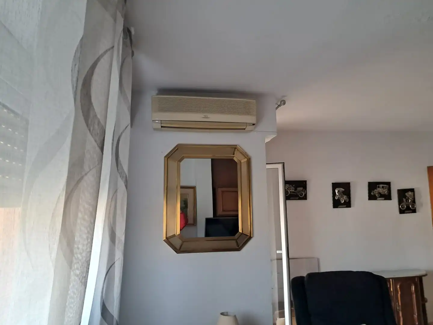 Living room of Flat for sale in Gandia  with Air Conditioner, Furnished and Oven