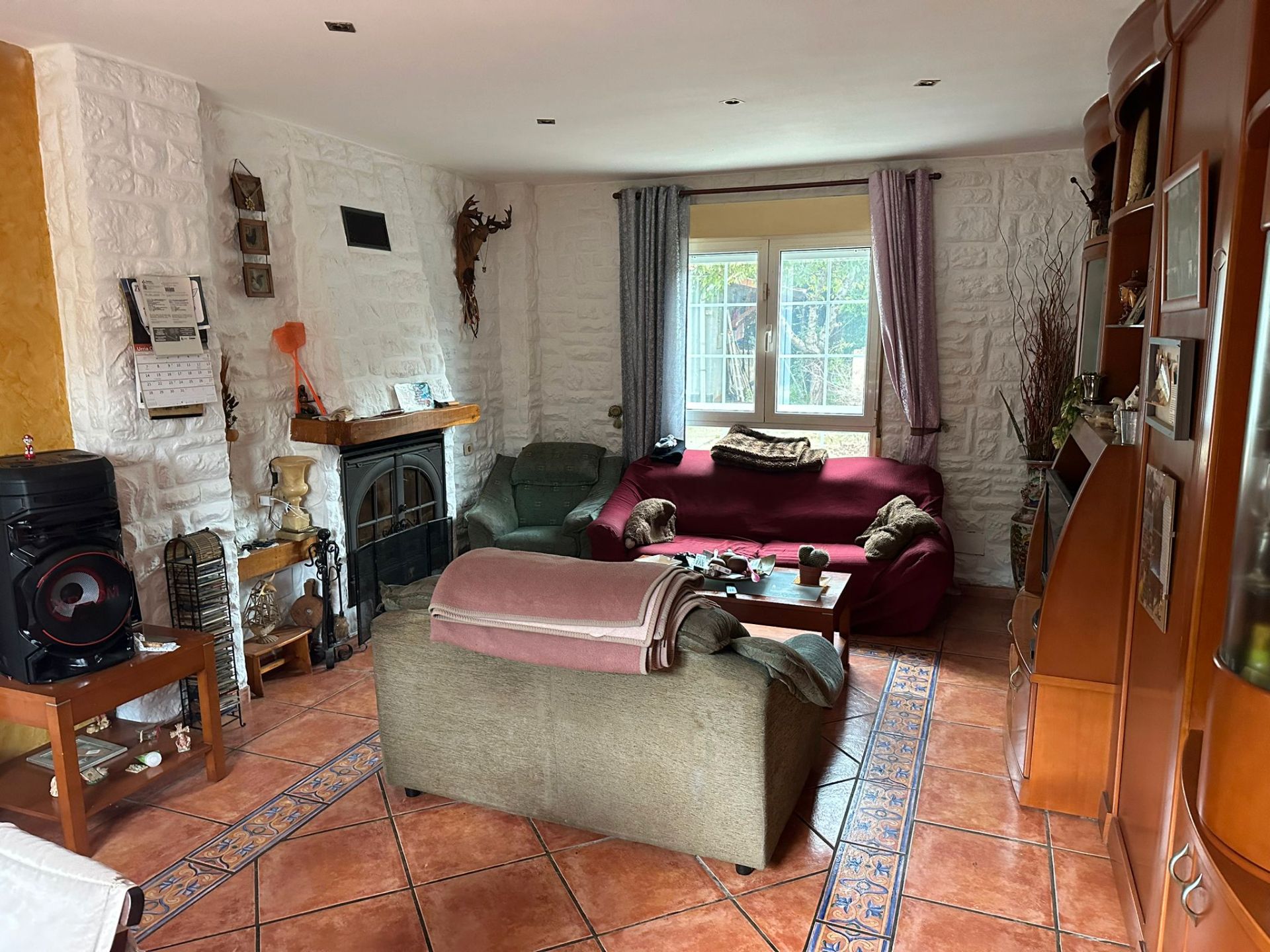 Living room of House or chalet for sale in Zigoitia  with Heating, Terrace and Furnished