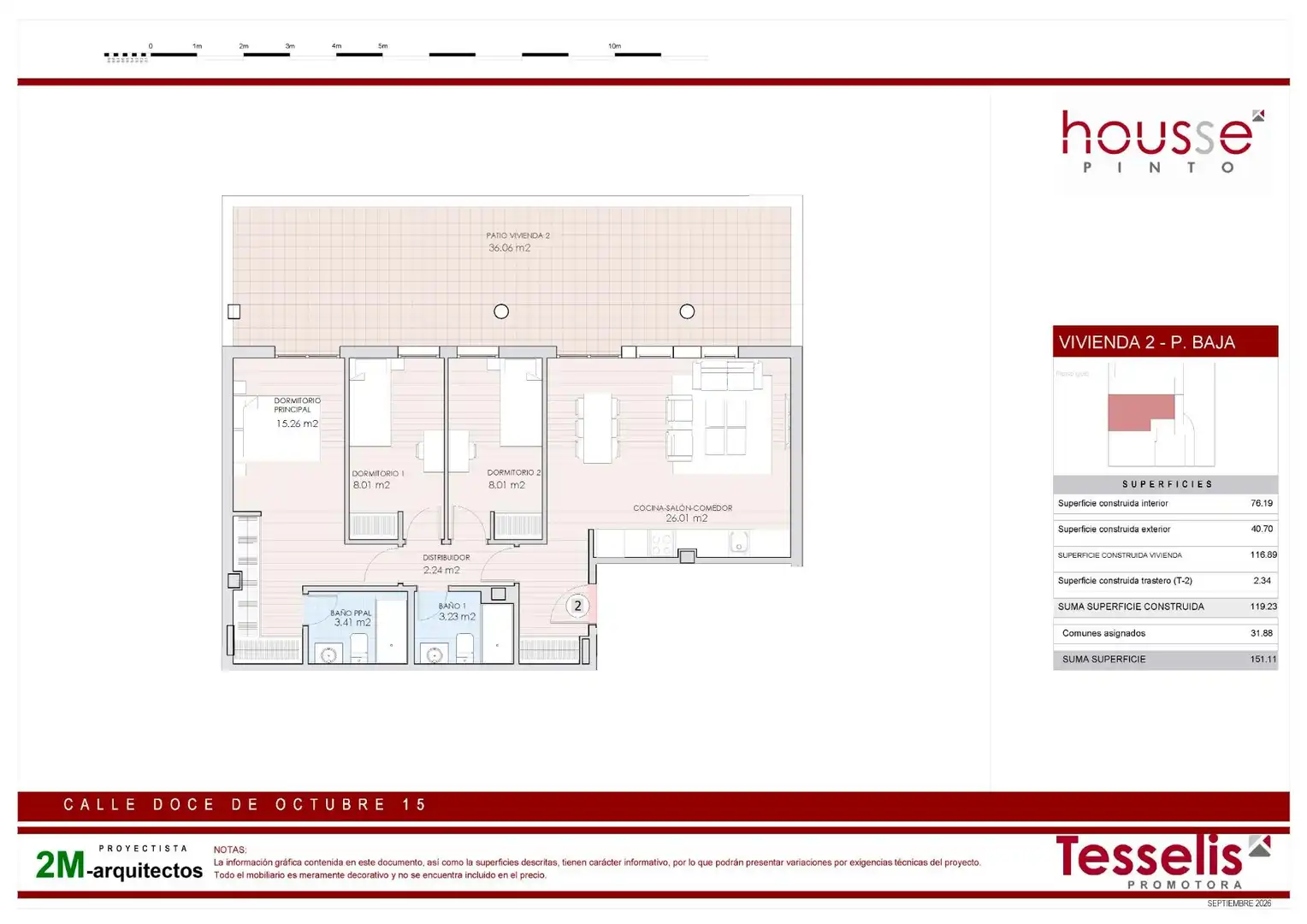 Appartement avec ascenseur à vendre à Calle 12 DE OCTUBRE, imagen 3