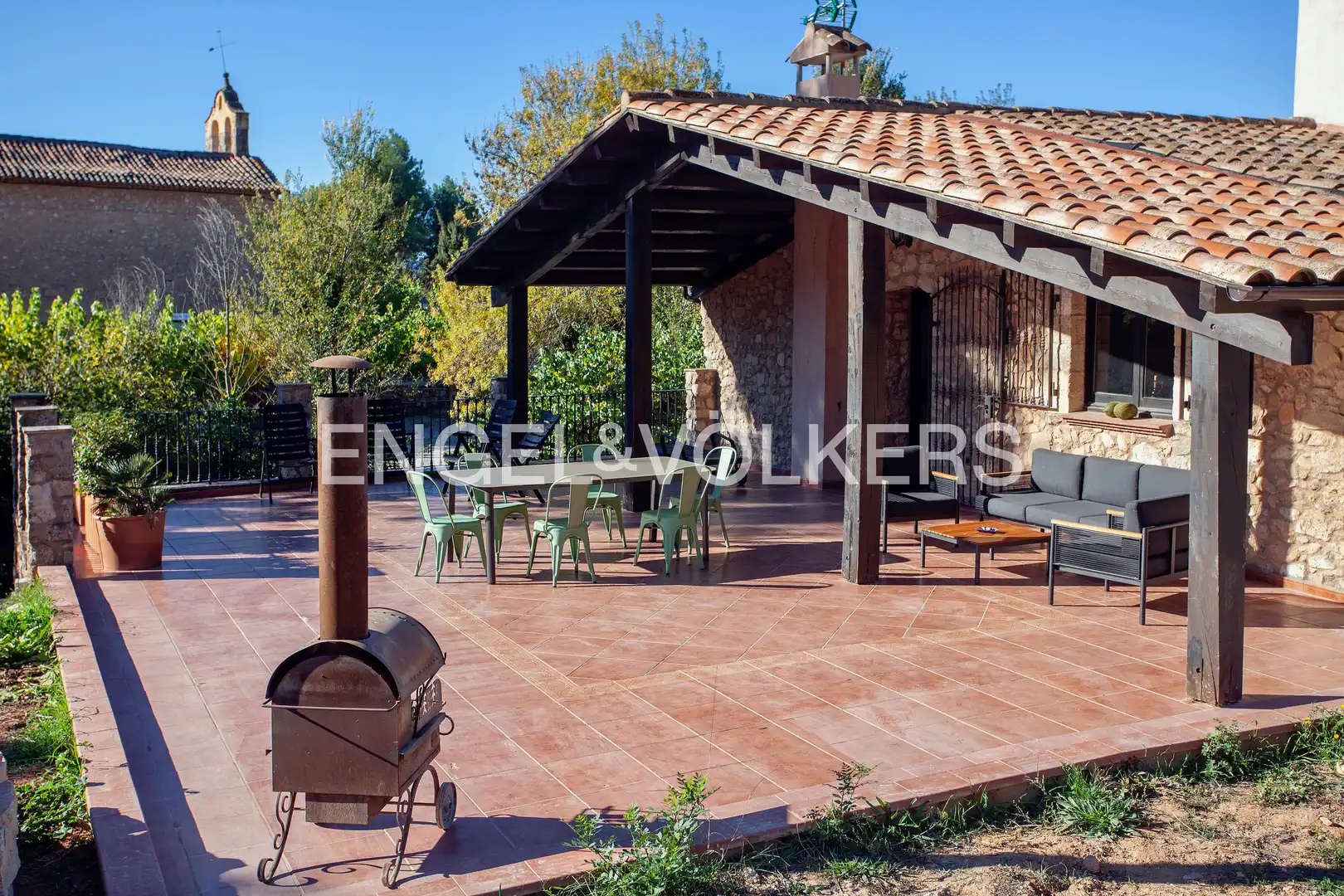 Terraza de Casa o chalet en venta en Montblanc con Aire acondicionado, Calefacción y Jardín privado