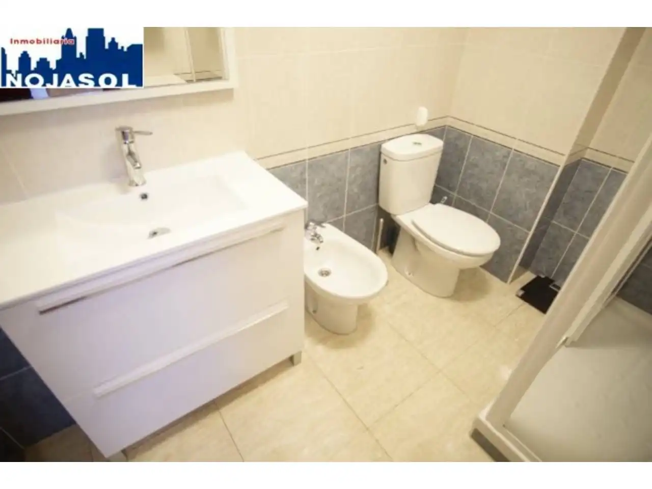 Bathroom of Flat for rent in Noja  with Heating, Terrace and Furnished