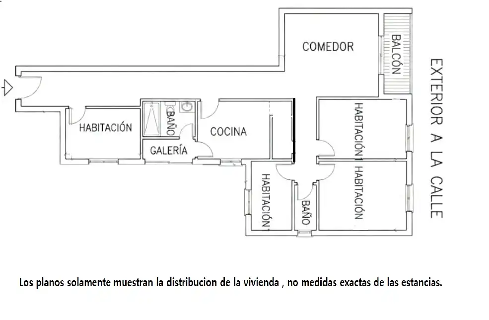 Piso en venta en Valencia con Balcón y Alarma