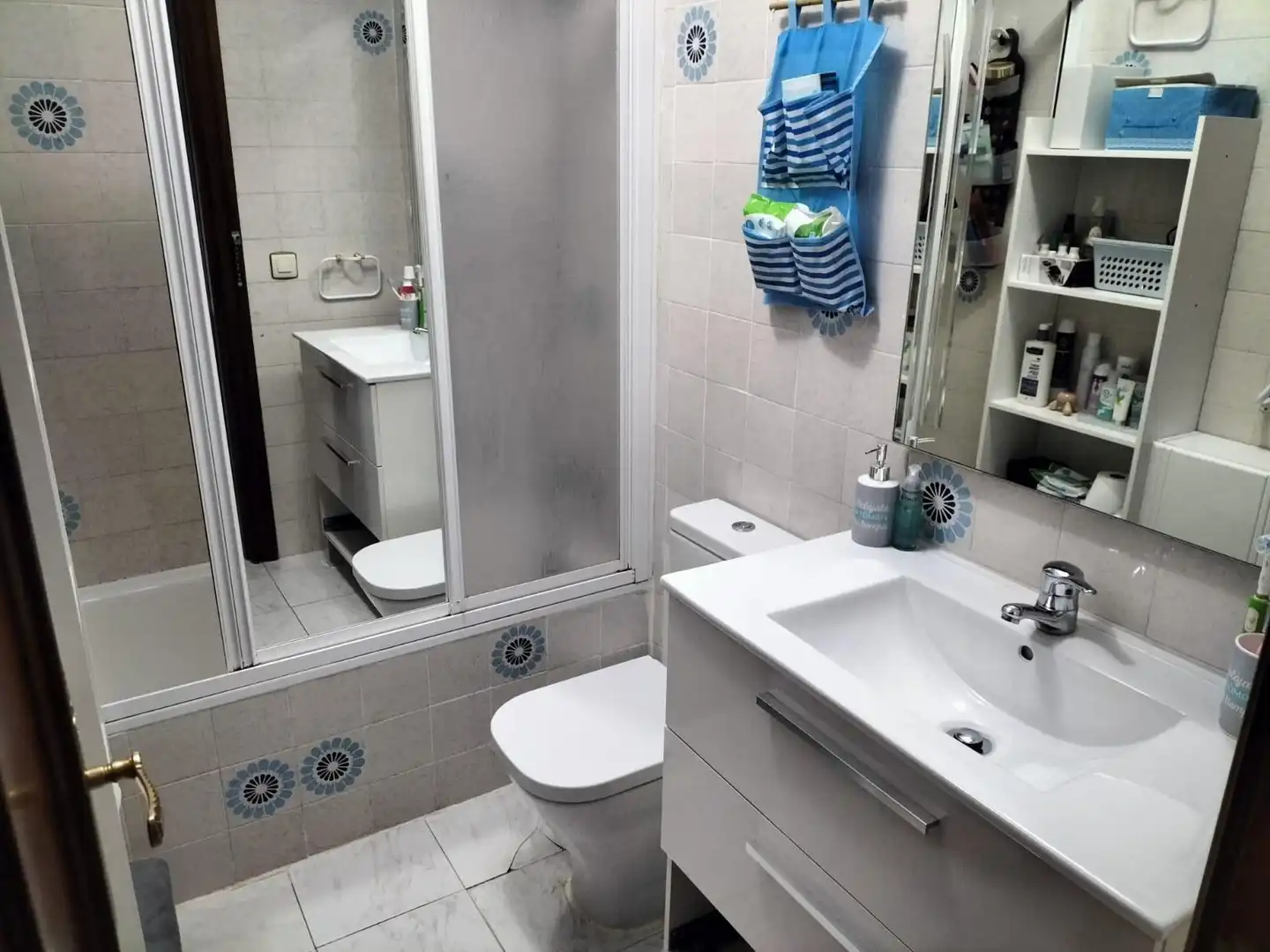 Badezimmer von Wohnung zum Verkauf in Villamuriel de Cerrato mit Heizung und Abstellraum