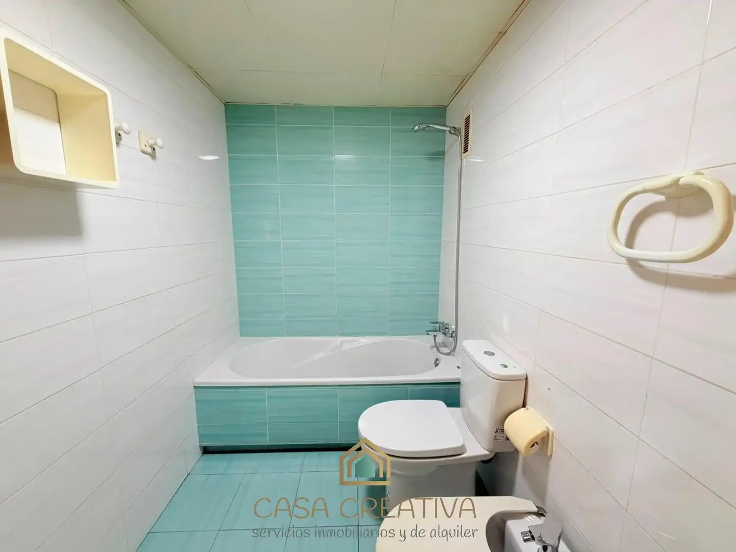 Bathroom of Apartments for rent in Puçol  with Air Conditioner, Private garden and Furnished