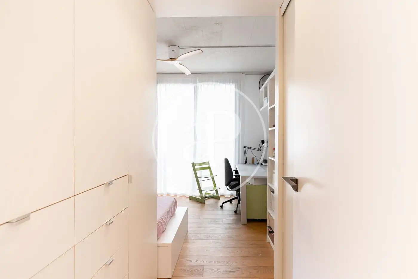 Bedroom of Detached homes for sale in Barcelona  with Air Conditioner, Heating and Private garden