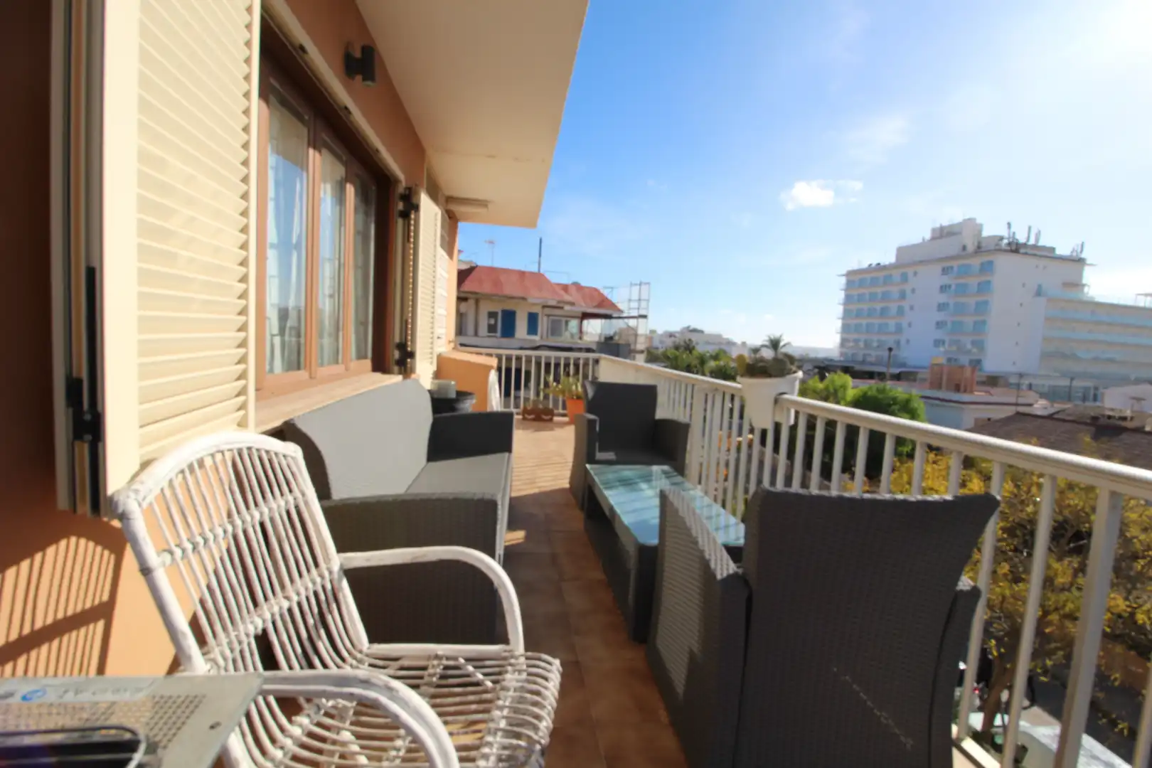 Terrasse von Dachboden zum Verkauf in  Palma de Mallorca mit Klimaanlage, Heizung und Terrasse