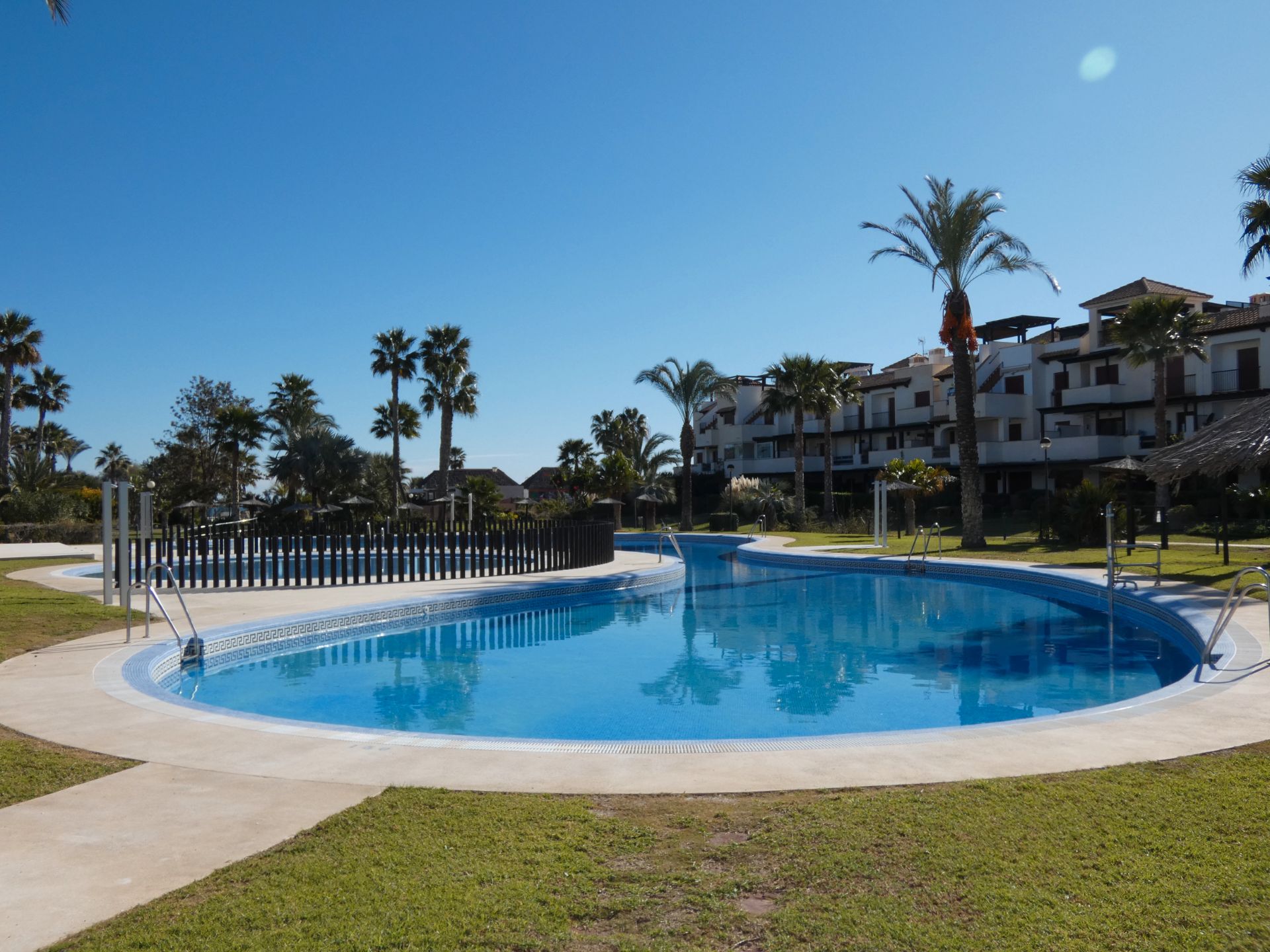 Swimming pool of Flat for sale in Vera  with Air Conditioner, Heating and Private garden