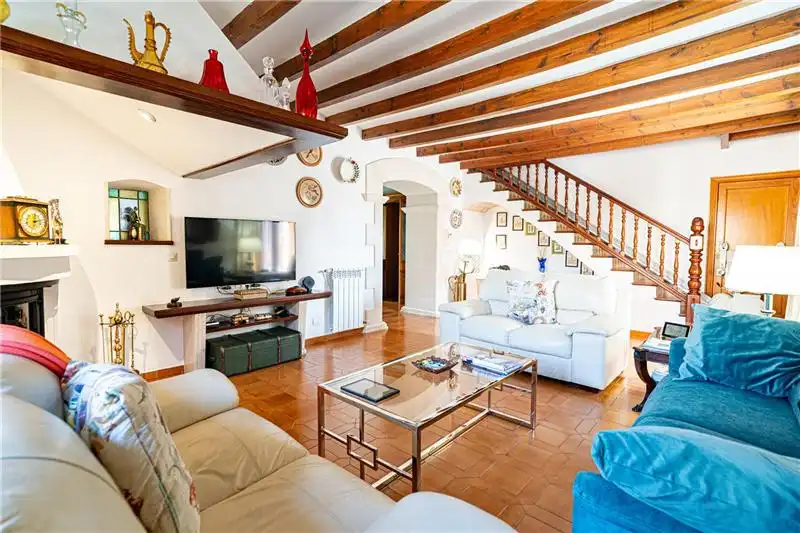 Sala d'estar de Casa o xalet en venda en Marratxí amb Aire condicionat, Calefacció i Jardí privat