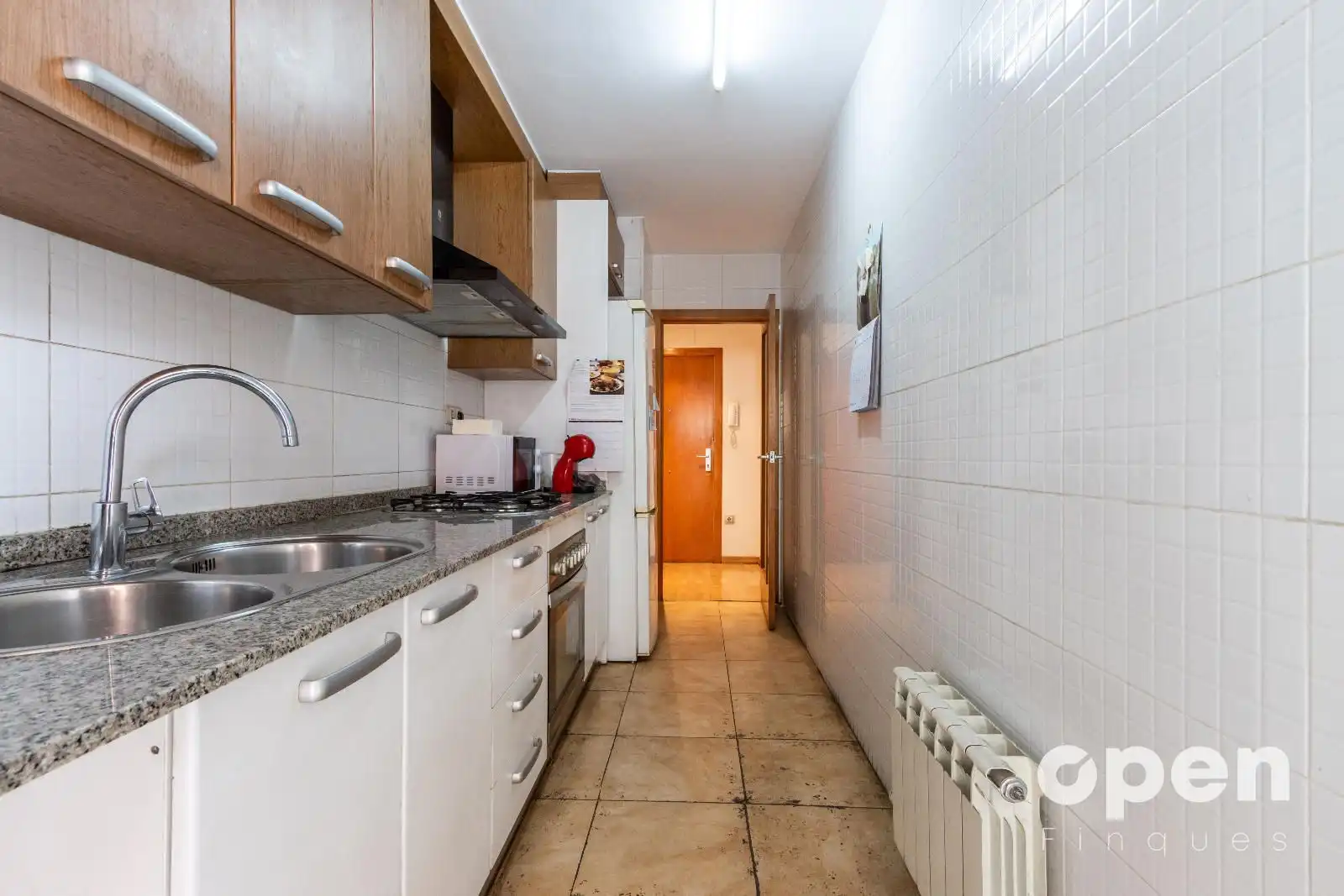 Kitchen of Flat for sale in Terrassa  with Air Conditioner, Heating and Terrace
