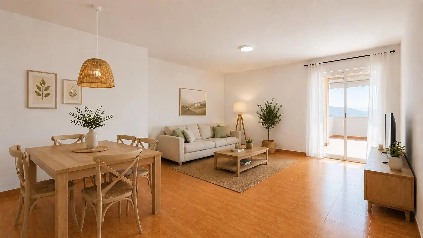 Sala de estar de Ático en venta en Gádor con Terraza