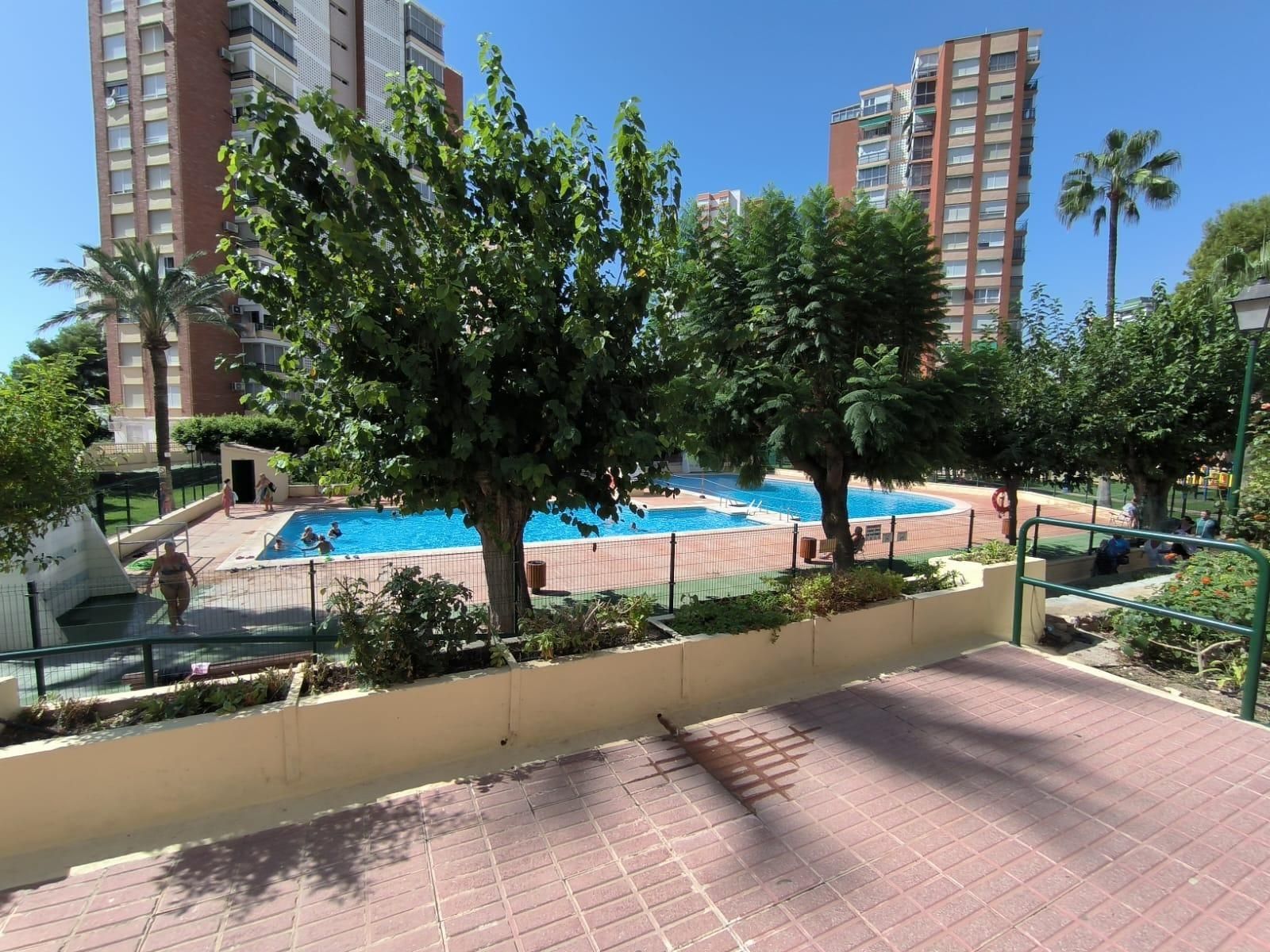 Swimming pool of Attic for sale in Benidorm  with Heating, Private garden and Terrace