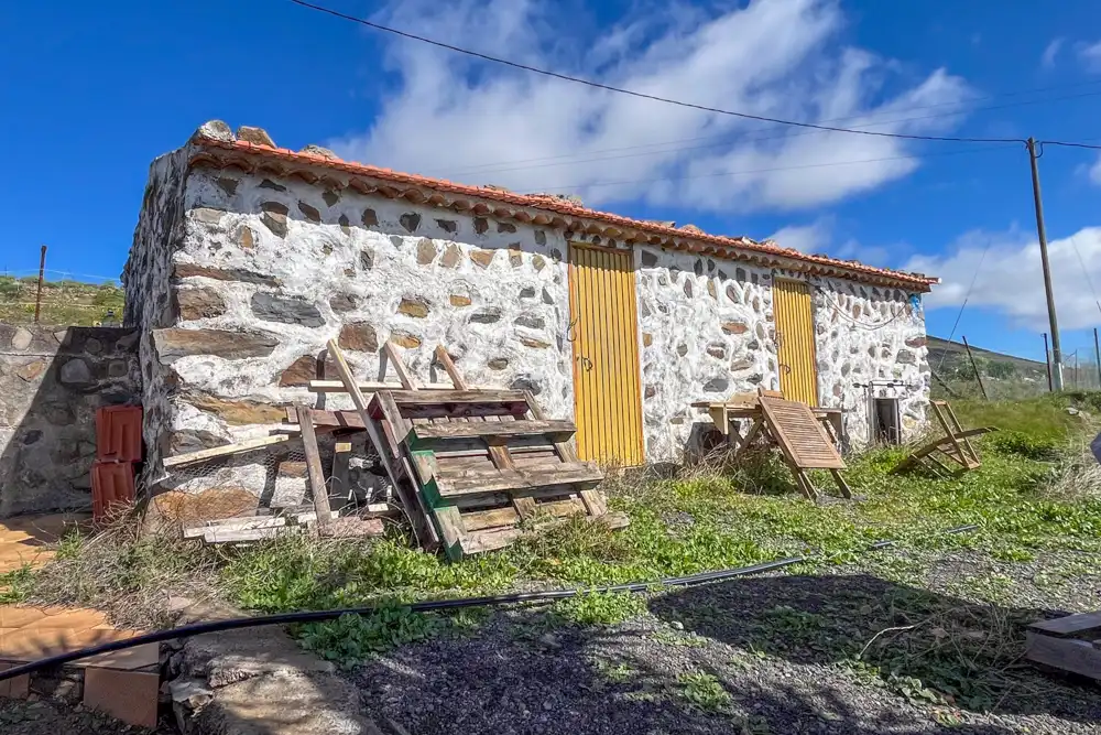Vista exterior de Finca rústica en venda en Vallehermoso