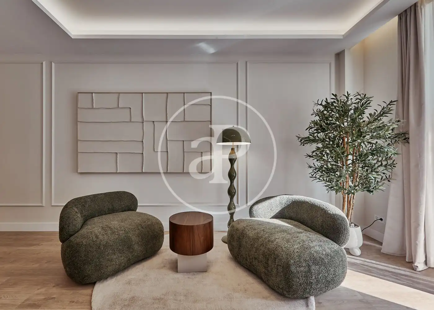 Sala de estar de Piso en venta en Madrid con Aire acondicionado, Calefacción y Amueblado