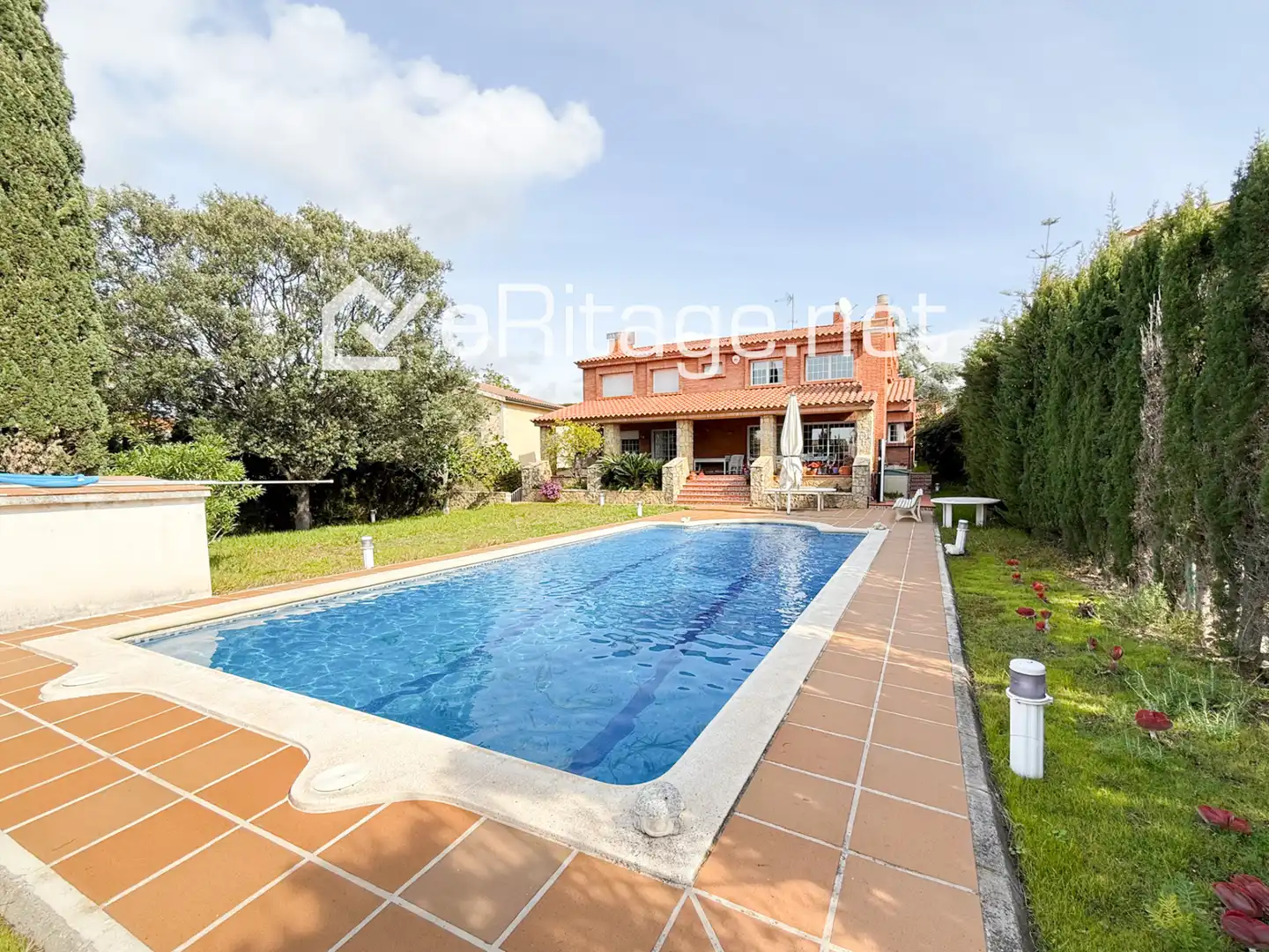 Vista exterior de Casa o chalet en venta en Altafulla con Jardín privado, Parquet y Terraza
