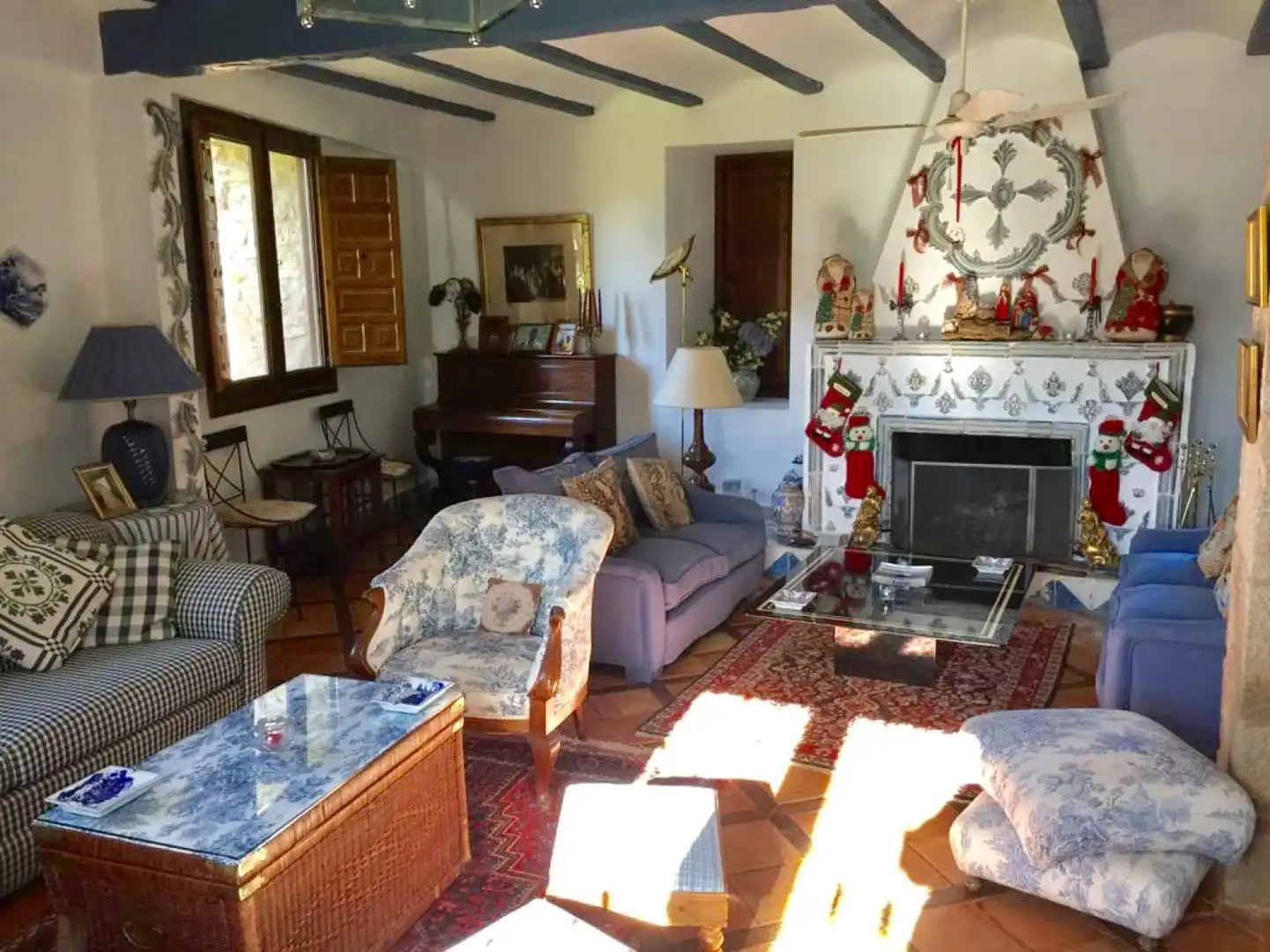 Living room of Houses for sale in  Logroño  with Heating, Private garden and Swimming Pool
