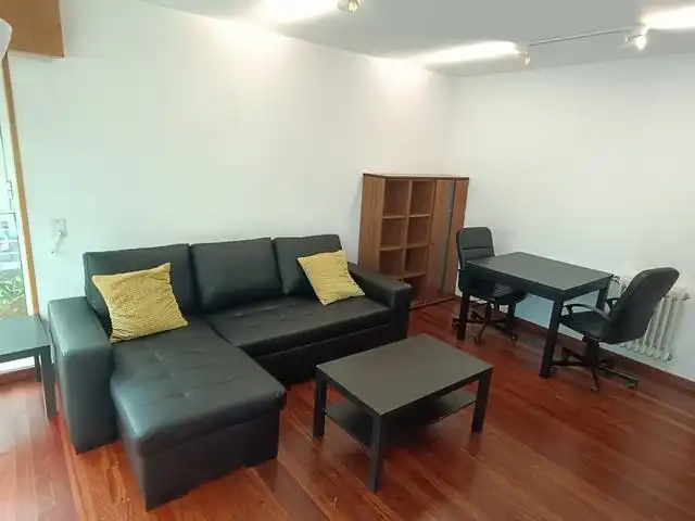 Living room of Flat for rent in Santiago de Compostela   with Heating, Furnished and Oven
