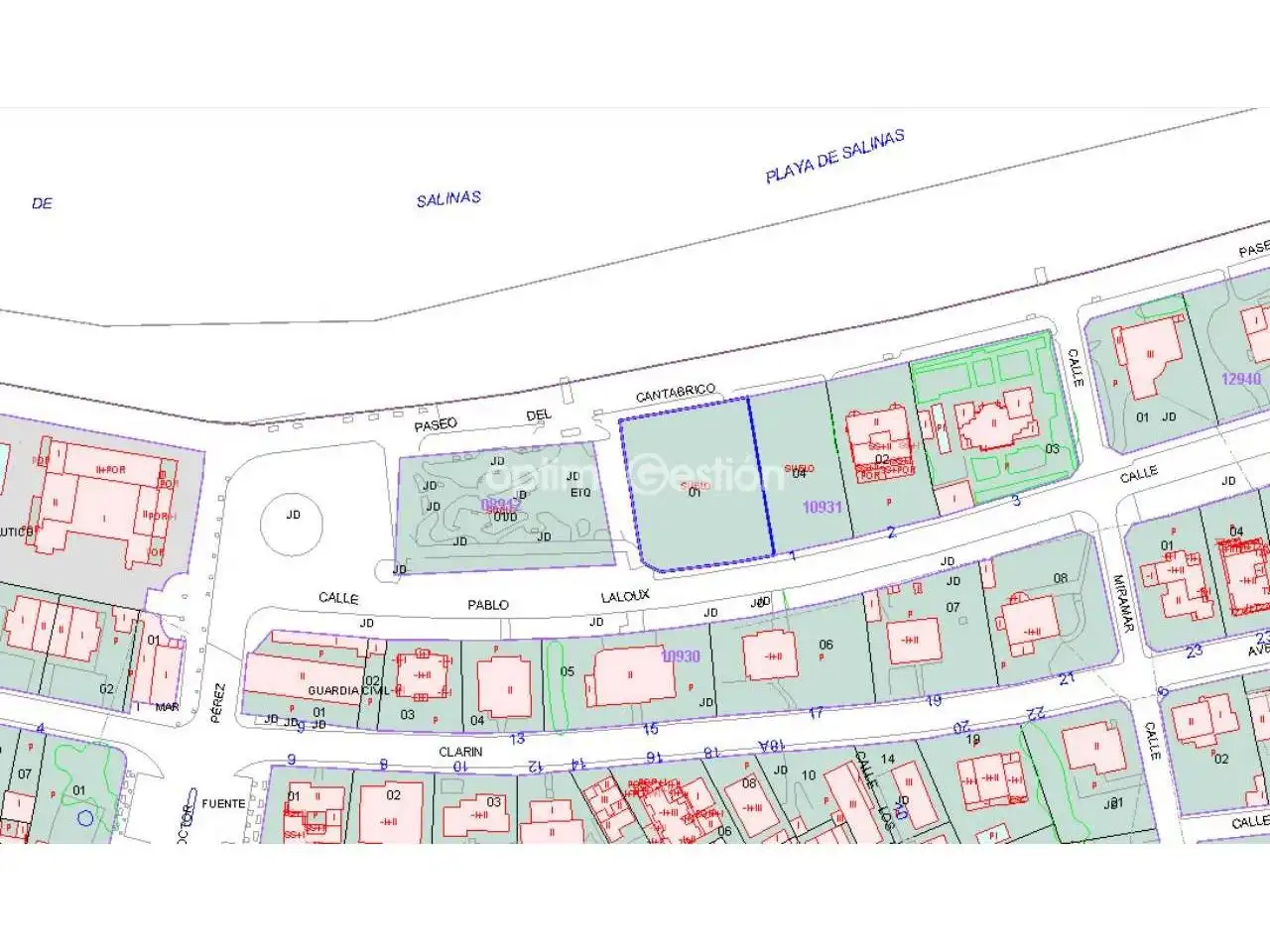 Residencial en venda en Castrillón
