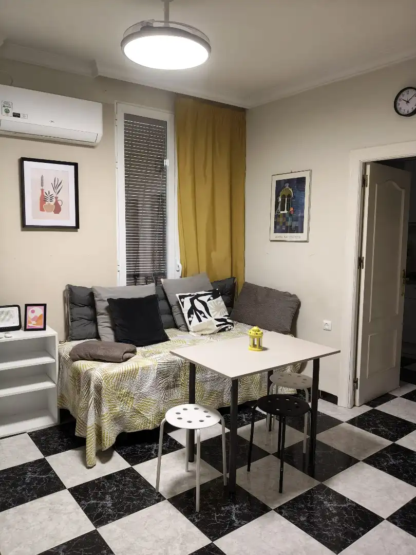 Living room of Apartments for rent in Granada  with Air Conditioner, Heating and Furnished