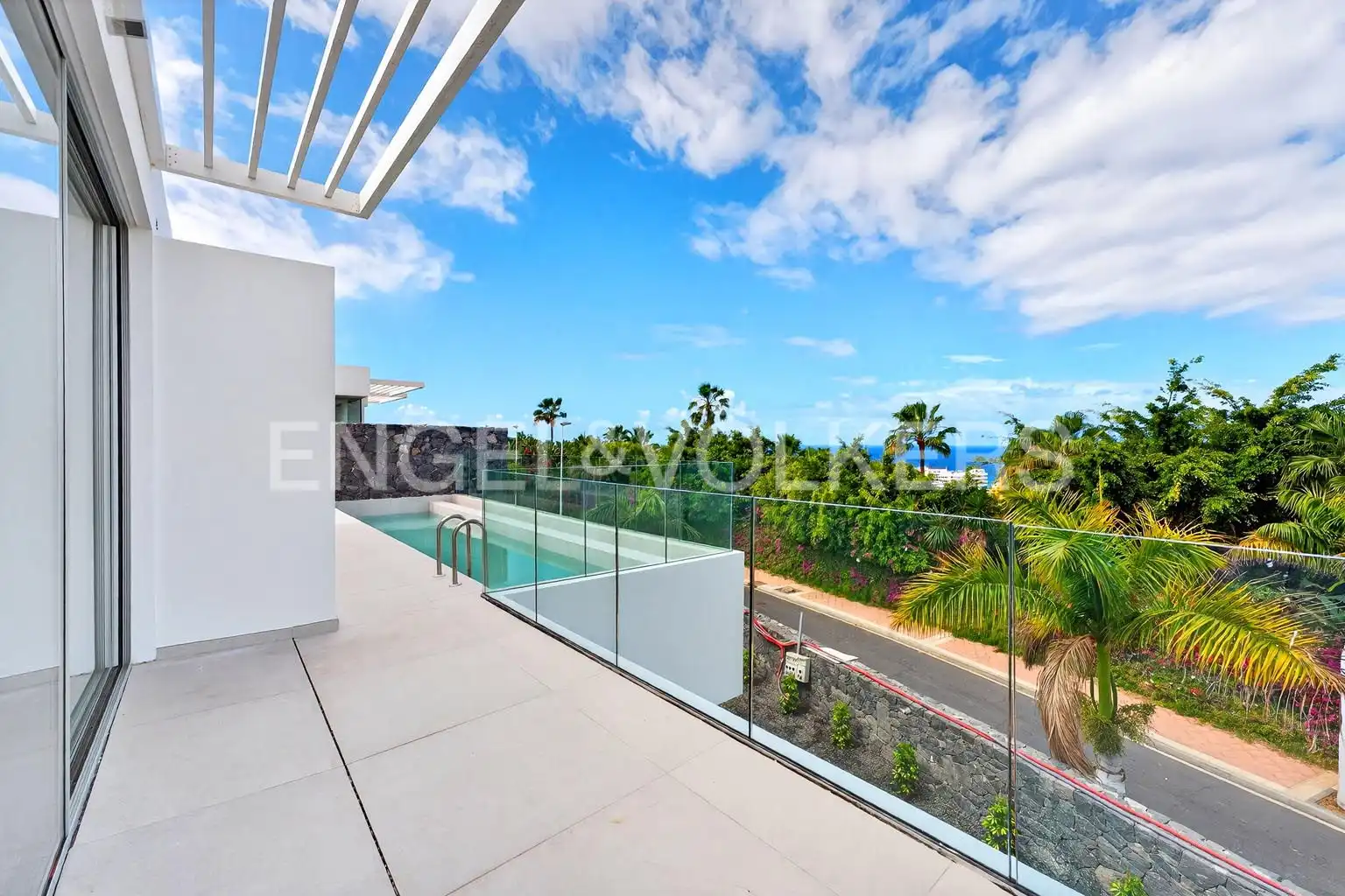 Terraza de Casa o chalet en venta en Adeje con Aire acondicionado, Terraza y Piscina