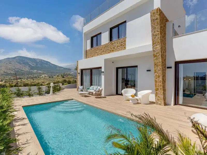Villa mit Pool zum Verkauf in Finestrat Pueblo, imagen 23