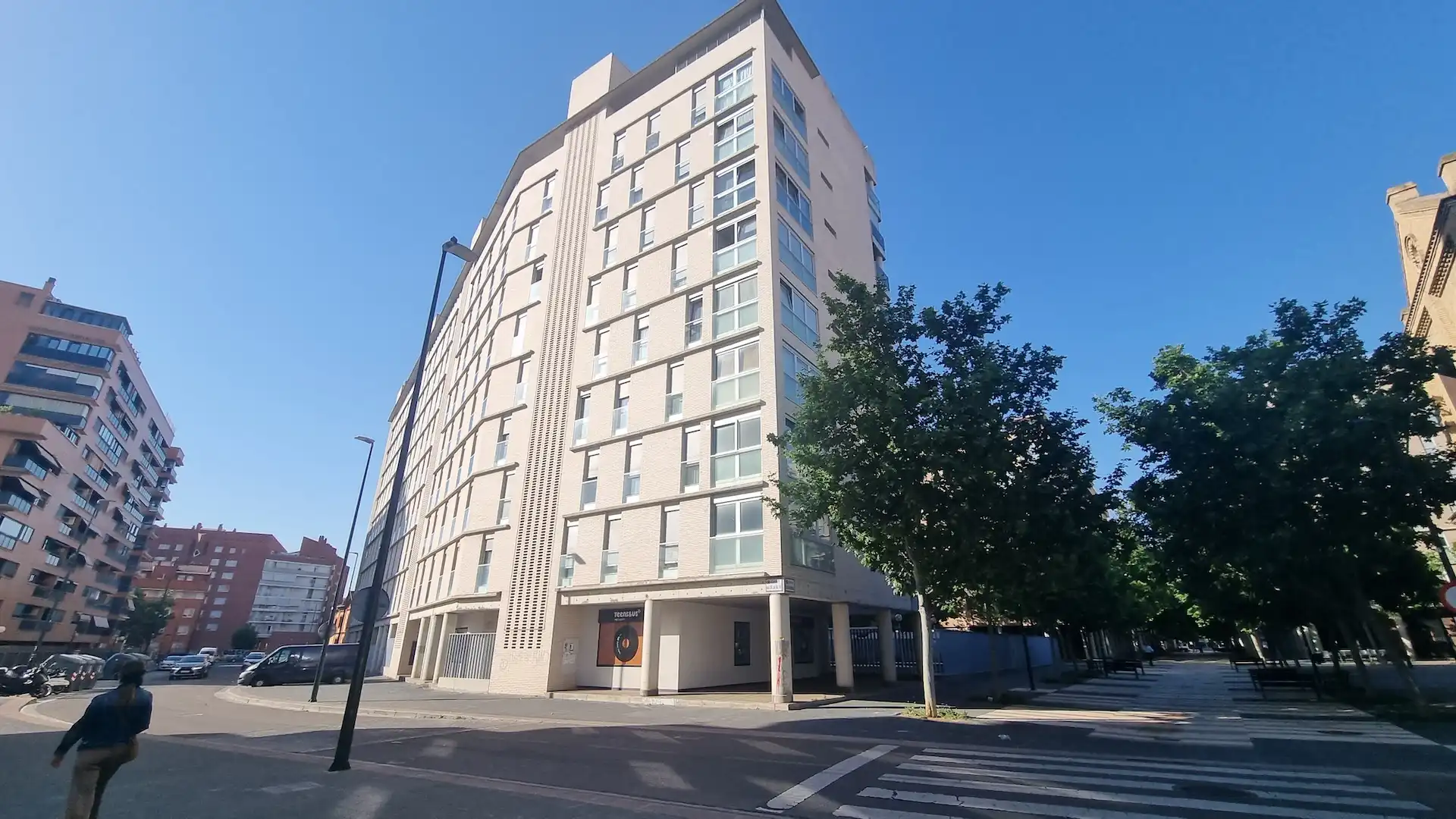 Exterior view of Flat for sale in Zaragoza  with Terrace