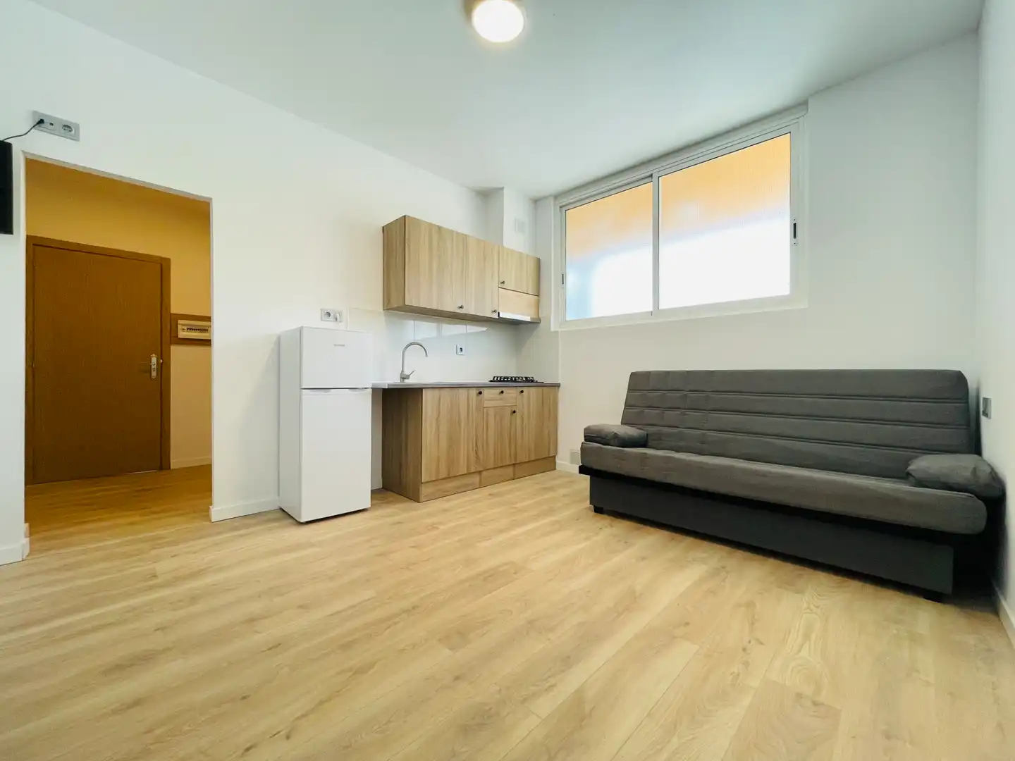 Sala de estar de Loft de alquiler en Corbera de Llobregat con Aire acondicionado, Parquet y Amueblado