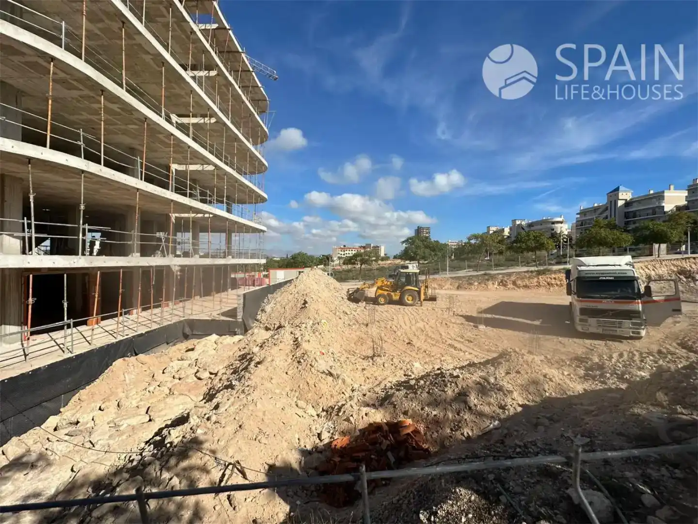 Vista exterior de Apartamento en venta en Elche / Elx con Piscina y Balcón