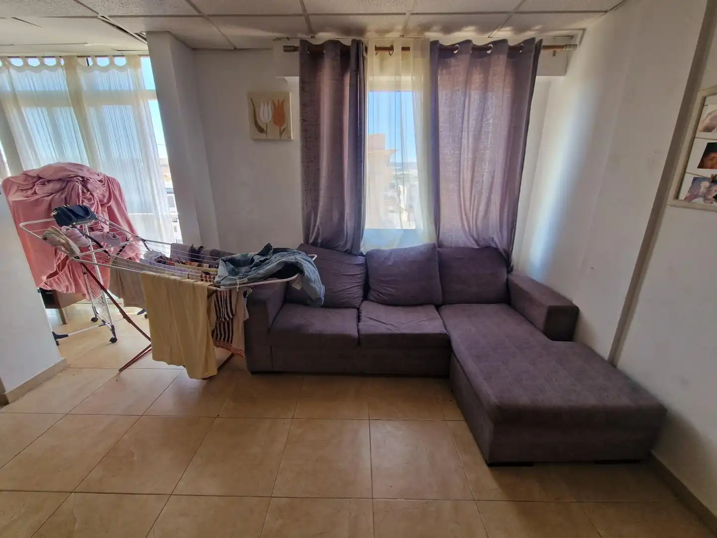 Wohnzimmer von Wohnung zum Verkauf in Águilas mit Möbliert und Balkon