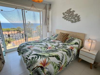 Schlafzimmer von Wohnungen miete in Palafrugell mit Terrasse und Balkon