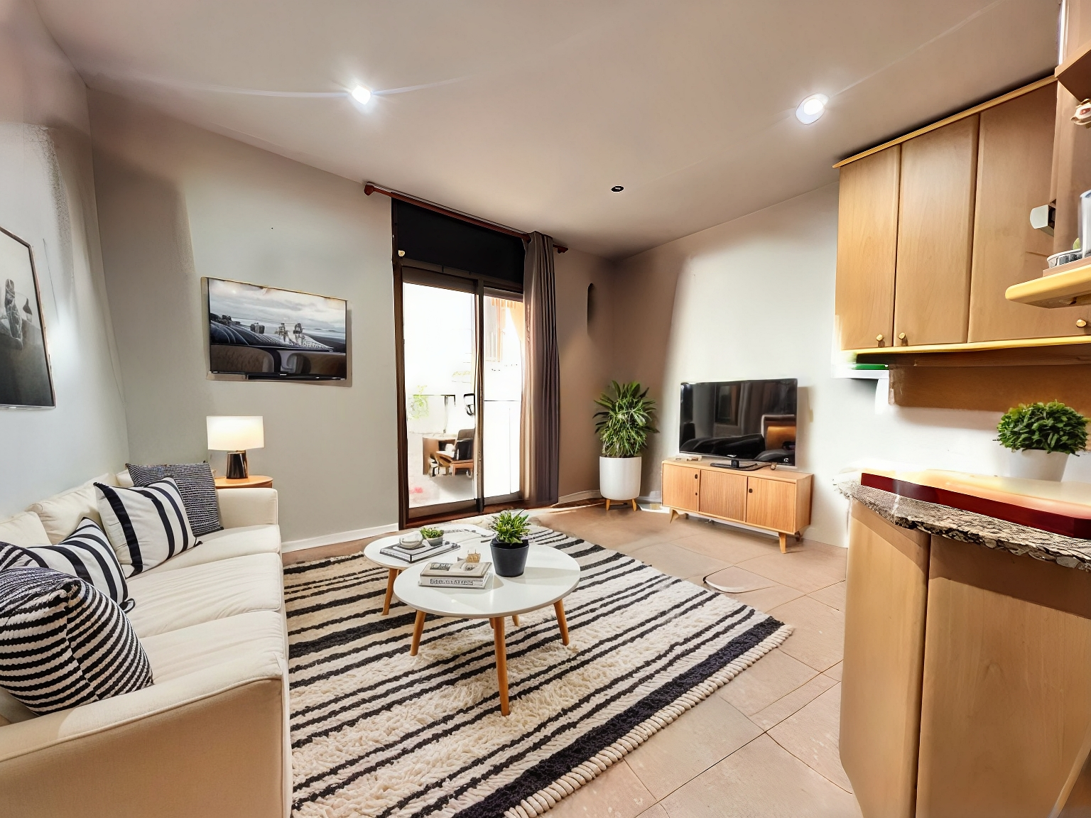 Living room of Flat for sale in Valls  with Terrace