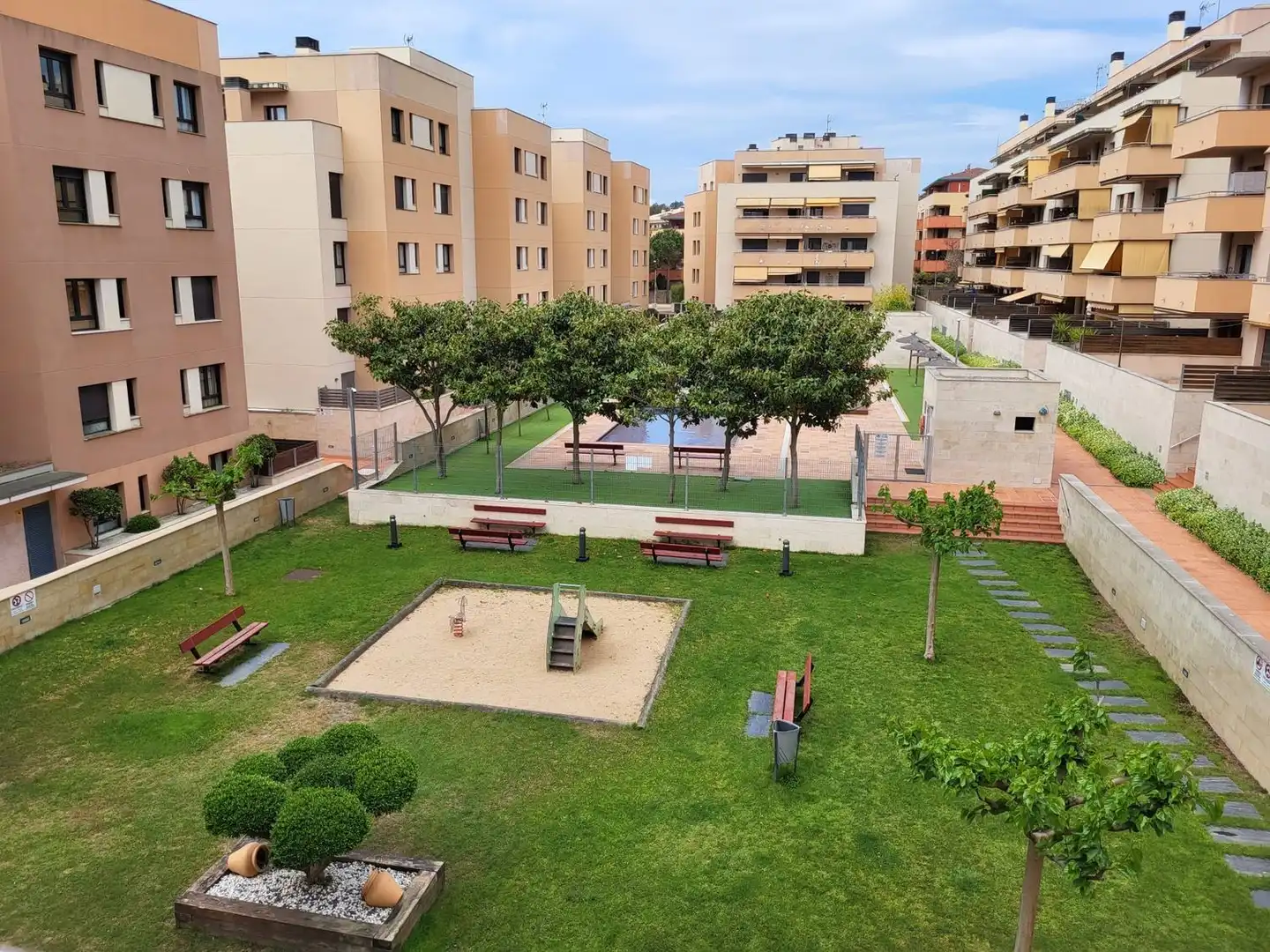 Terraza de Piso en venta en Lloret de Mar con Aire acondicionado, Jardín privado y Terraza