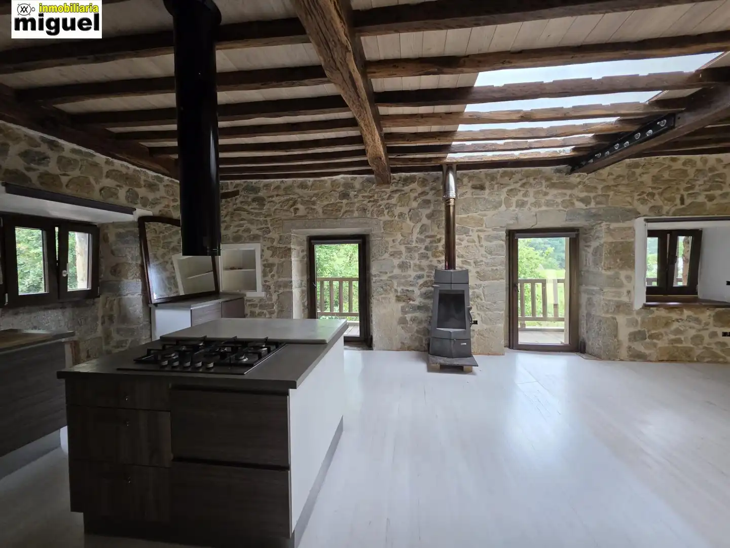 Küche von Haus oder Chalet zum Verkauf in Val de San Vicente  mit Privatgarten und Balkon