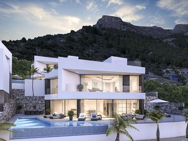 Xalet amb piscina en venda a Calp